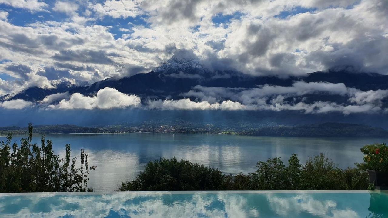 Ferienwohnung Il Giardino Di Lory Vercana Exterior foto