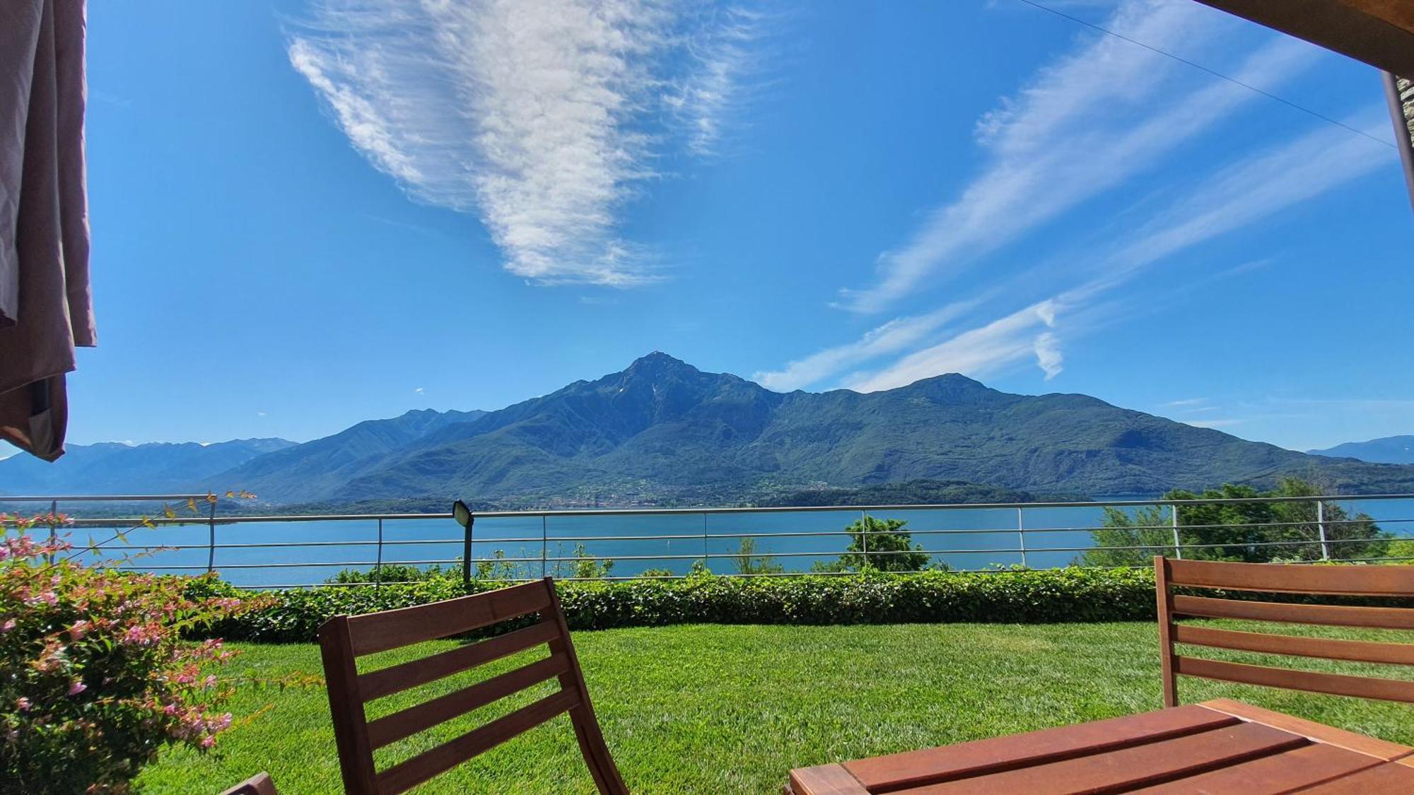 Ferienwohnung Il Giardino Di Lory Vercana Exterior foto