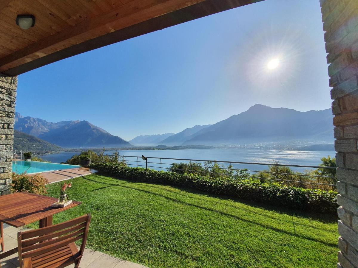 Ferienwohnung Il Giardino Di Lory Vercana Exterior foto